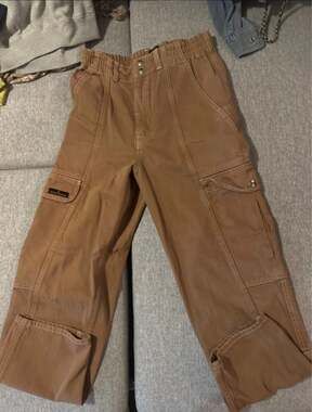 BDG Urban Outfitters Relaxed Skate Cargo Pants in Brown Size 29